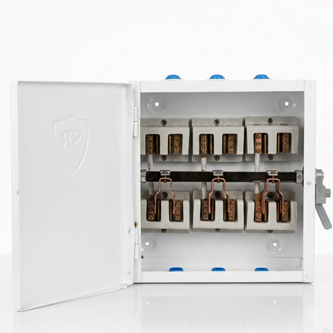 SR 100A 3 Pole Changeover Switch 500V Manual Transfer Switch for Industrial & Commercial Power Control