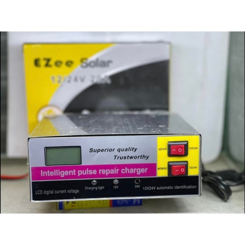 EZee-DIGITAL 20A 12V Automatic Universal Battery Charger.