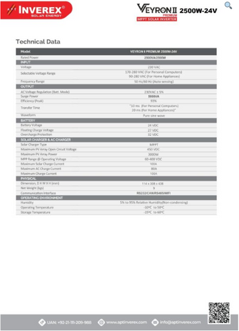 Inverex Veyron II 2500W-24V