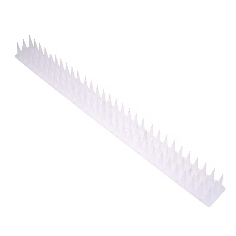 Plastic Bird Spikes for Walls and Fences – Anti-Climbing Yard Spikes