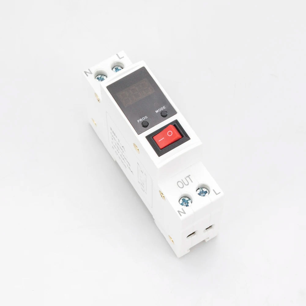 SETCO SP1-A 16A 220V Din Rail Adjustable Voltage Relay | Over Current Protection