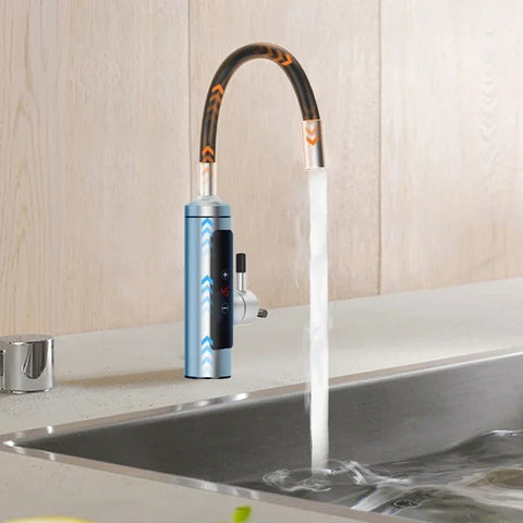 Sogo JPN-3002 Instant Electric Water Heating Tap With Temprature Controle | 3000W Fast Heat Faucet | Shock-Proof & Anti-Explosion | IPX4 Rated