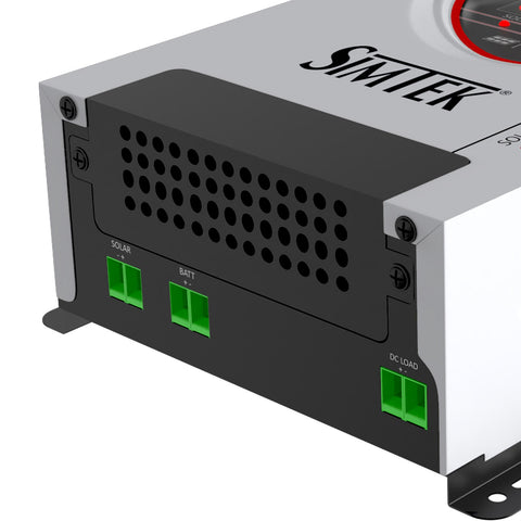Simtek ECO Series – DC King-70A MPPT Solar Charge Controller – 110V Voc, 70A | 12V/24V | Dual Display | Low Battery Load Cutoff | Works with & without Battery