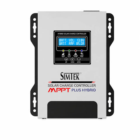 SIMTEK 85A Hybrid MPPT Solar Charge Controller 12V/24V