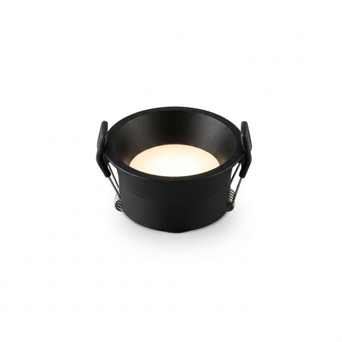 Smart Downlight 12W Black – WiFi RGB LED Slim Ceiling Light