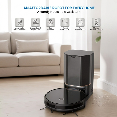 Smart Robot Vacuum Cleaner – Automatic Vacuum & Mopping Robot