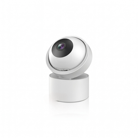 Smart Robot WiFi Security Camera – White | PTZ Indoor Home Camera