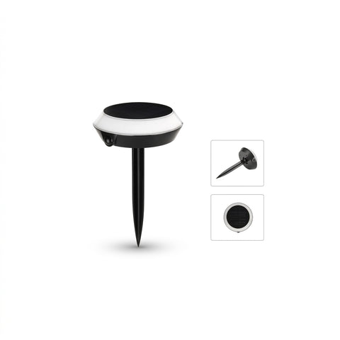 Smart Solar Garden Light with Bluetooth – 1W Outdoor LED