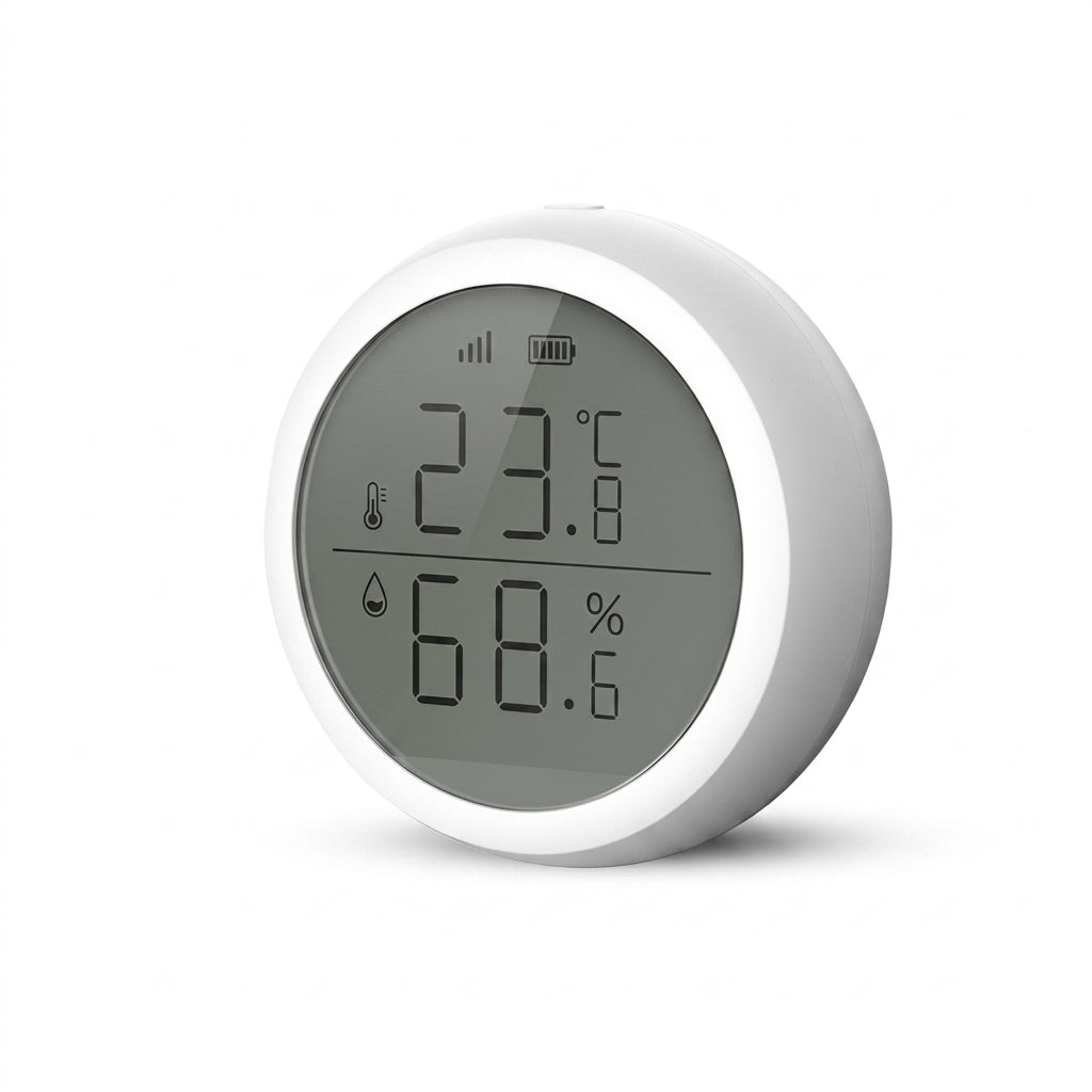 Smart Temperature & Humidity Sensor – WiFi/ZigBee Climate Monitor