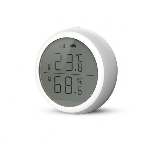 Smart Temperature & Humidity Sensor – WiFi/ZigBee Climate Monitor