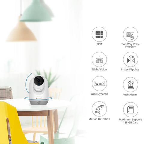 Smart Classic WiFi Security Camera 2MP HD – Indoor Home CCTV Camera