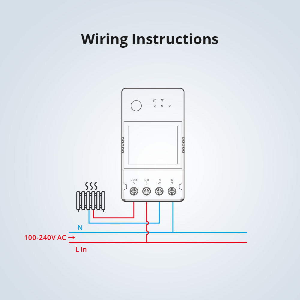 SONOFF POWR320D Elite Smart Power Wifi Meter Switch