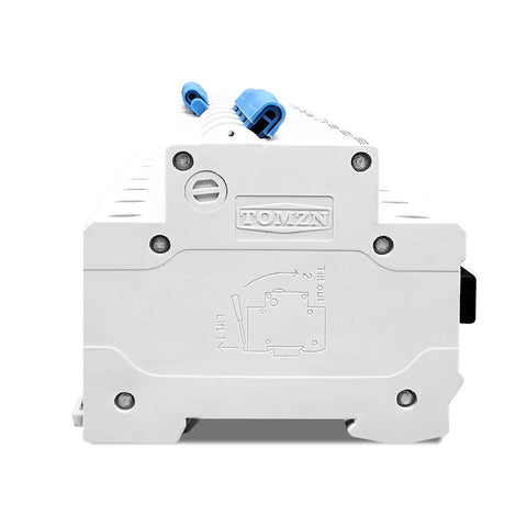 Tomzn TOB7Z-63 4P+4P 63A DC MTS Dual Power Manual Transfer Switch Circuit breaker for PV system