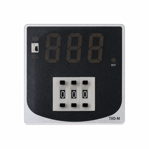 TXD-M-K Digital Temperature Controller | 100-240V AC/DC K-Type 0-399°C  Relay Output
