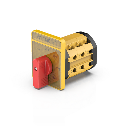 Kripal UKG1-40 Rotary Switch 40A 3P/6P 7 Position Voltmeter Selector Switch