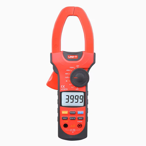 UNI-T UT207A 1000A Digital Clamp Meters Frequency Measure Multimeters Auto Range Capactance Resistance