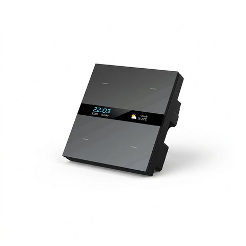 Ultra Smart Panel 4 Gang Grey – Zigbee Smart Wall Switch