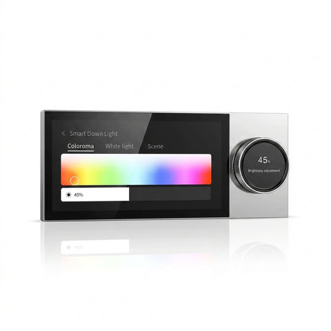 Ultra Super Smart Panel – 2 Gang WiFi + Zigbee Smart Touch Switch with Rotary Knob