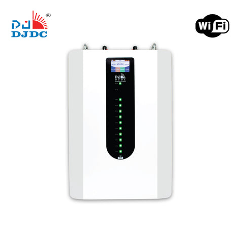 Dongjin 25.6V 100Ah  Lithium-Ion  LiFePO4 Wall-Mounted Battery with WiFi & Bluetooth 2.56kw- IP32