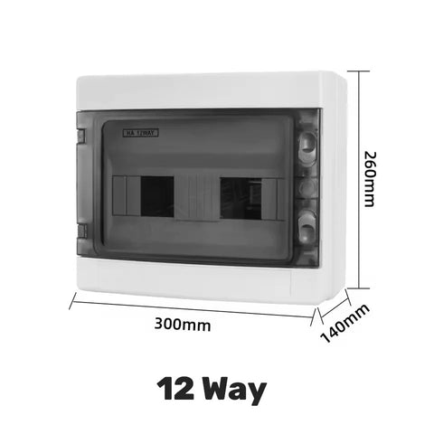 GA&DA Plastic Distribution Box IP65 GDA – Waterproof Electrical Enclosure for Safe Power Distribution