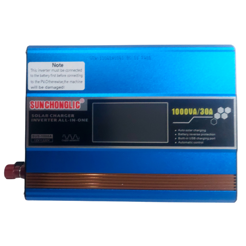 Sunchonglic SUS-1000A ALL-IN-ONE 600W Portable Modified Squre Sine Wave DC to AC Solar Inverter