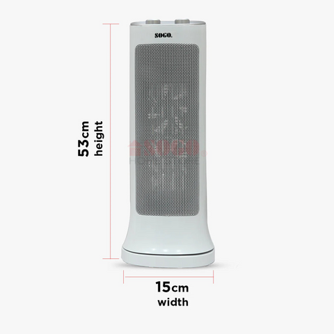 Sogo JPN-78 Ceramic Tower Fan Heater 1000/2000W