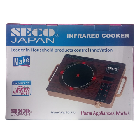 SECO-717 Infrared Cooker-Hot Plate 2200watt