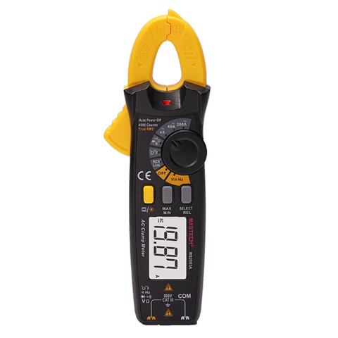 Mastech MS2103A Digital Multimeter Auto Range True RMS NCV DC AC Auto Voltmeter Clamp Meter