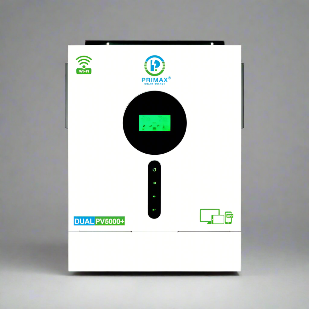 PRIMAX GALAXY PV5000+ Hybrid Solar Inverter 3.6KW with 5000W MPPT Sola ...