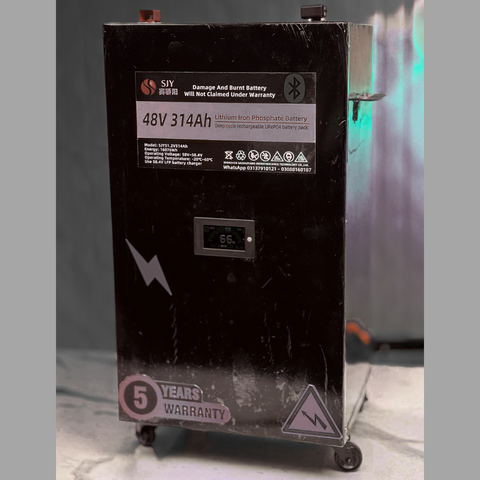 SJY Customize Lithium Phosphate Batteries 12V, 24V, 48V, 51.2V