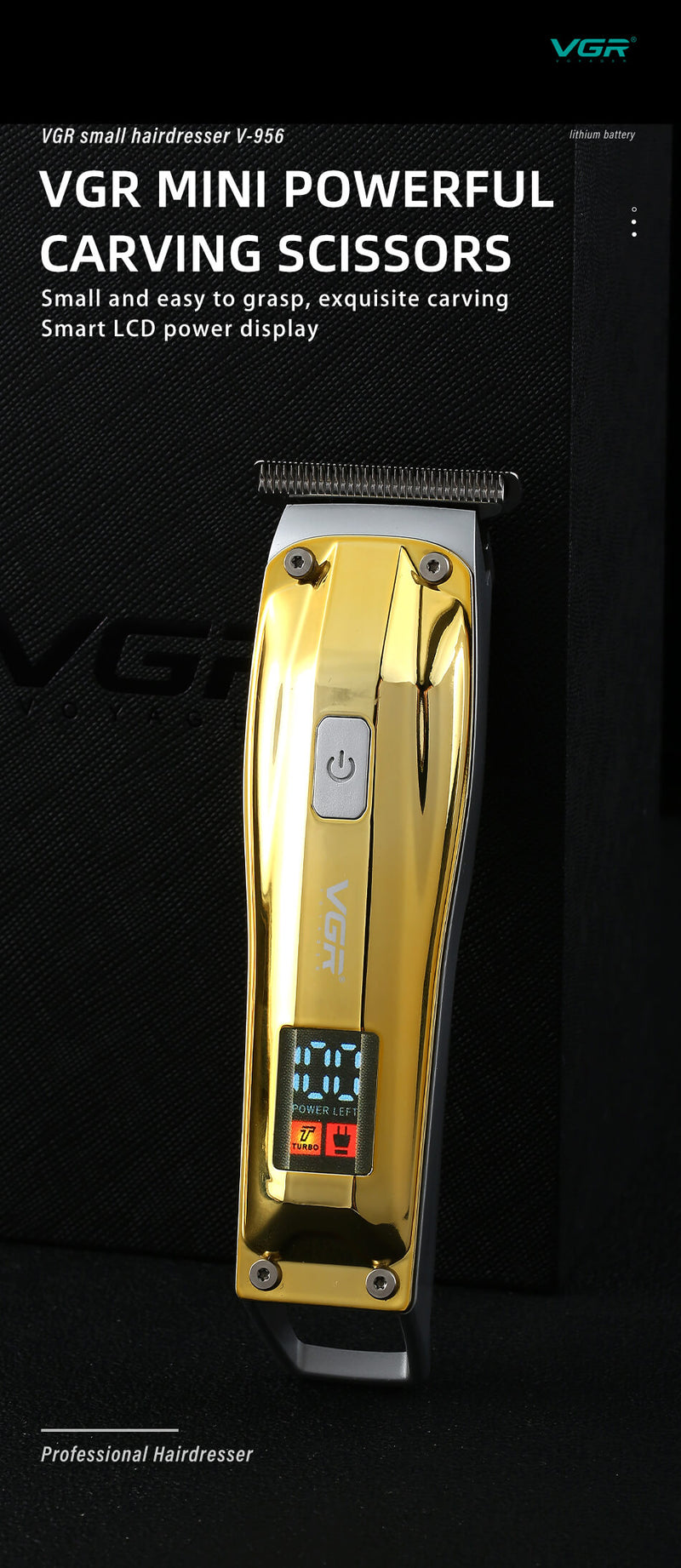 VGR V956 Sharp Hair Trimmer for men