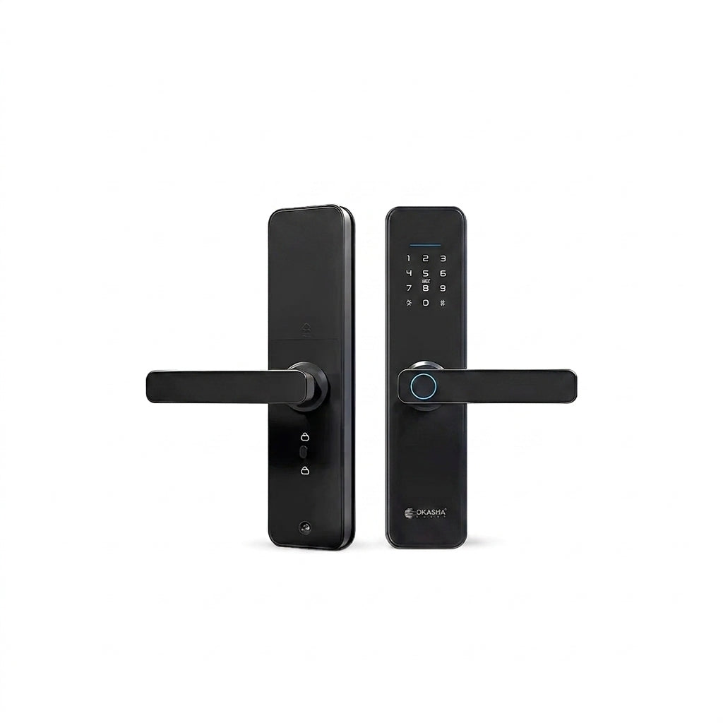 Waterproof Smart Door Lock – WiFi Fingerprint, Keypad & RF Card