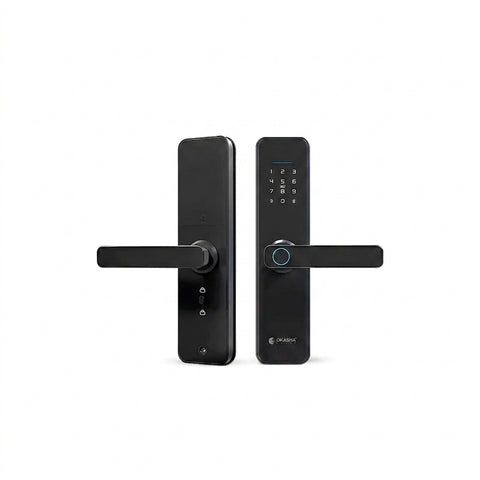 Waterproof Smart Door Lock – WiFi Fingerprint, Keypad & RF Card