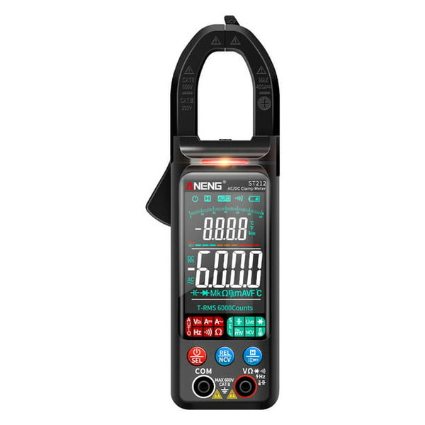 ANENG ST212 Digital DC/AC Clamp Meter Current 400A Amp Multimeter Large Color Screen in Pakistan