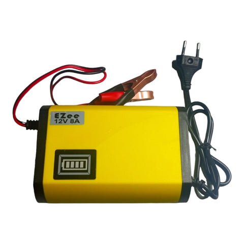 EZee- DIGITAL 8A 12V Automatic Universal Battery Charger