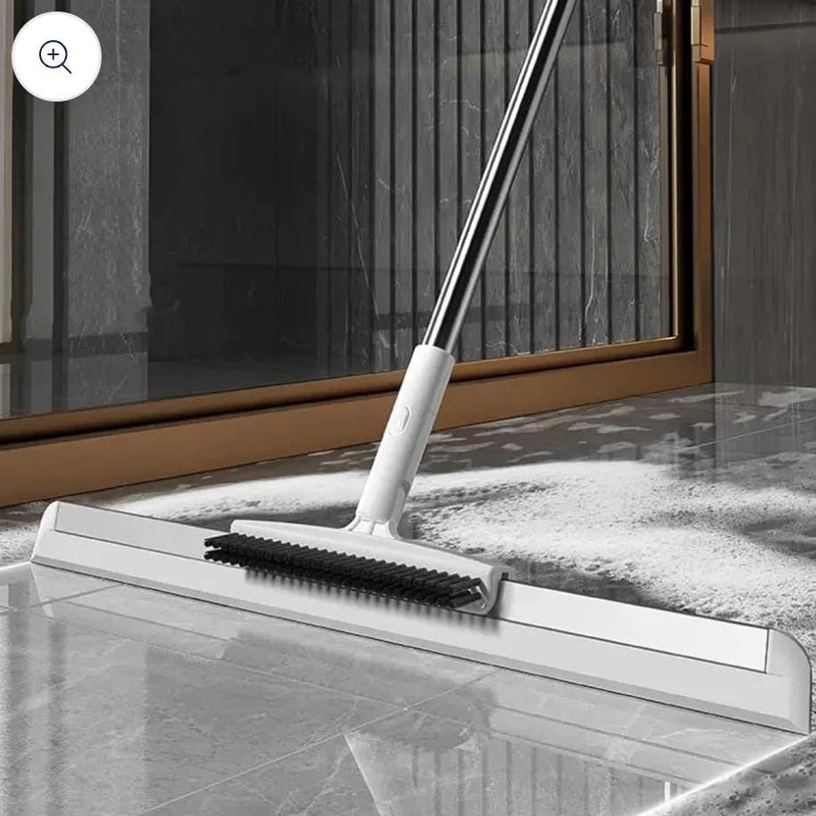 Wiper with Cleaning Brush