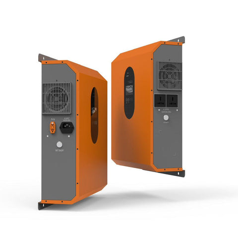 YJC Power All-in-One 1.2kW Hybrid Solar Inverter with 1.28kWh LiFePO4 Battery (BYD Cells)