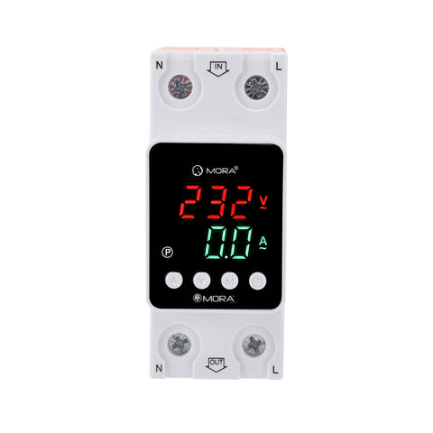 Mora 80A VA Protector by MORA Bulgaria with time delay function 2024