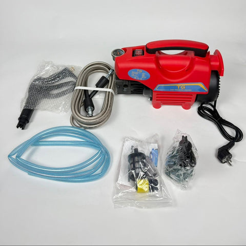 TG High-Pressure Washer 900W | 45 Bar Pressure, 8L/H Flow with Full Accessories (EU Plug)