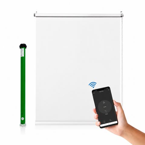 WiFi Blind Motor with Rod – Smart Curtain & Blind Automation
