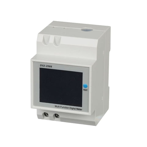 CNC YD-52 2066 Multifunction Digital Power Meter – AC Current, Energy, Power Factor & Frequency DIN-Rail Meter