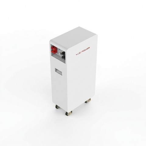 YJC Power HES-L-W-5.12kWh LiFePO4 Wall-Mounted Battery | 51.2V 100Ah Solar Energy Storage System