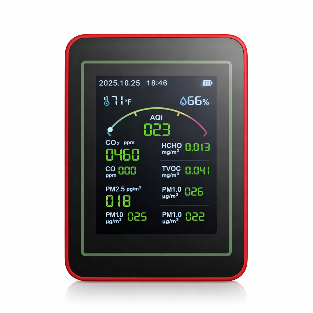 Air Pollution Monitor Sper Scientific Multi-Function Indoor Air Quality ...