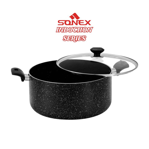 Sonex Induction Series Galaxy Hot Plate ,Sauce Pot,Cassrole,Fry Pan,Cookware With All Non Stick Combo Deal 5 in 1