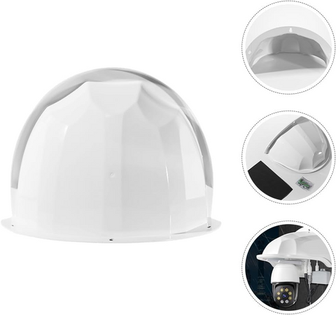 Universal PVC Camera Protective Dome Cover – Outdoor Rain, Sun & Weather Shield for PTZ Security Cameras