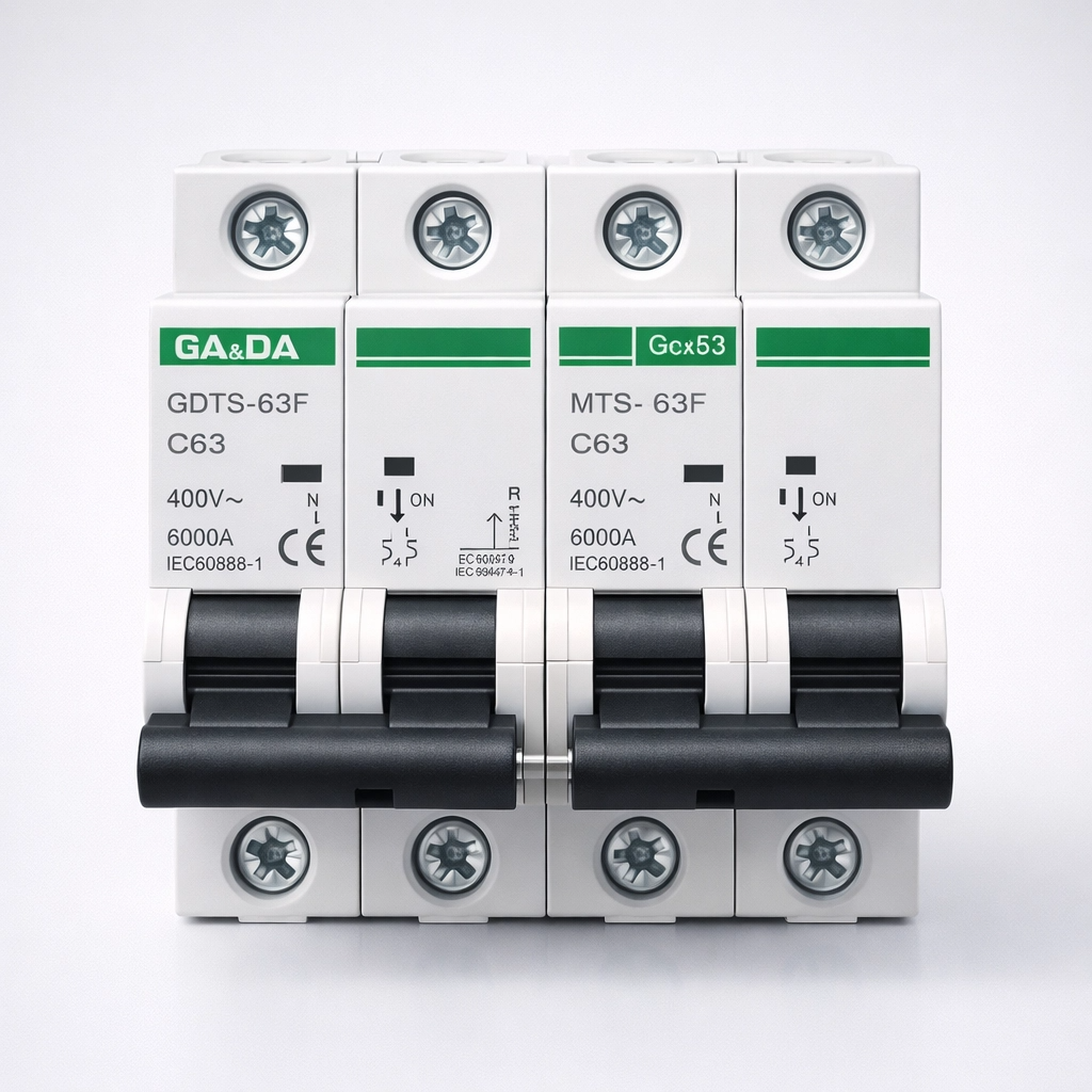GA&DA GDTS-63F 2P+2P AC MTS 63A 400V  – Reliable Manual Transfer Switch for Dual Power Systems