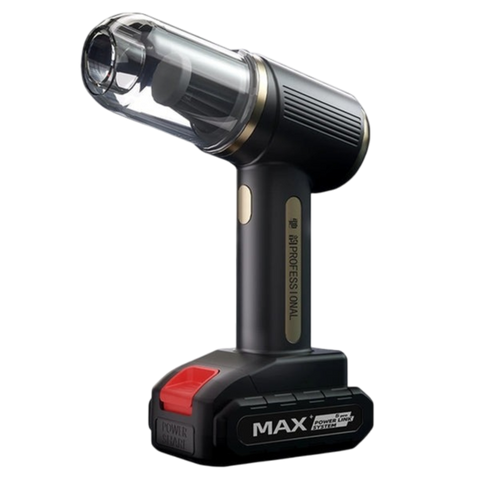 MDHL MD-A3 Car Mounted Vacuum Cleaner – 120W Powerful Suction 9000PA, Low Noise, Washable Filter, 30-Min Endurance