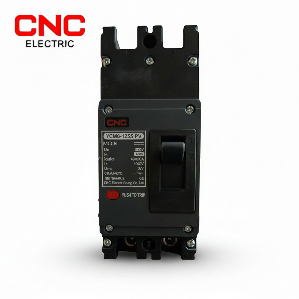 CNC YCM8-125S DC Circuit Breaker 125A 40kA DC 500V