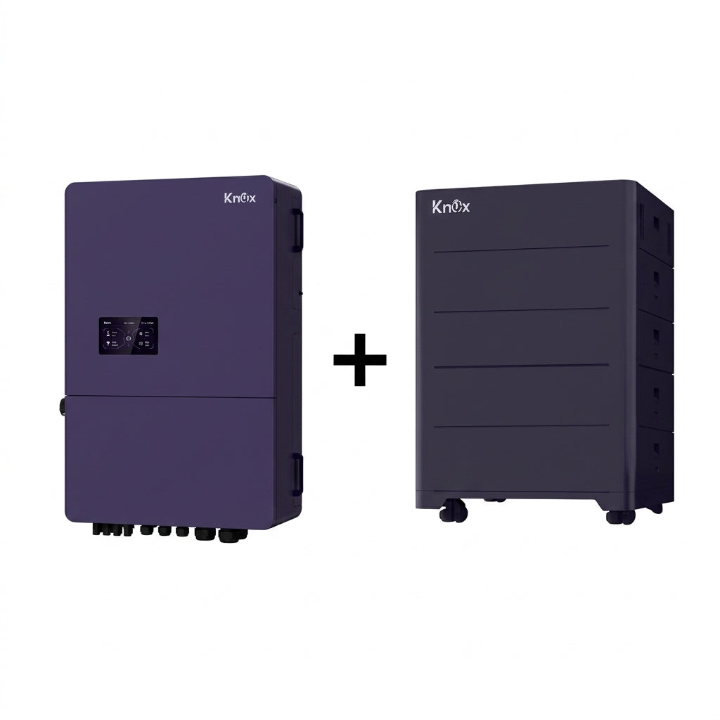 KNOX System-1 Zapher HV IP65 30kW Hybrid Solar Inverter with 20kWh Battery Pack & Accessories