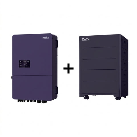 KNOX System-1 Zapher HV IP65 30kW Hybrid Solar Inverter with 20kWh Battery Pack & Accessories